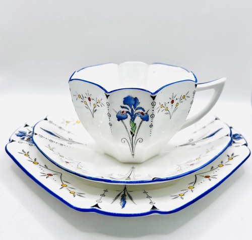 Shelley bone china tea trio - bone,