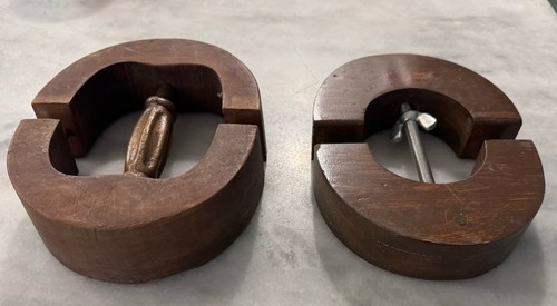 Vintage wooden hat sizer - vintage,