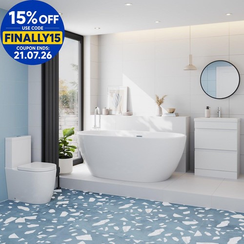 Avox bathroom suite 1500mm - bathroom,