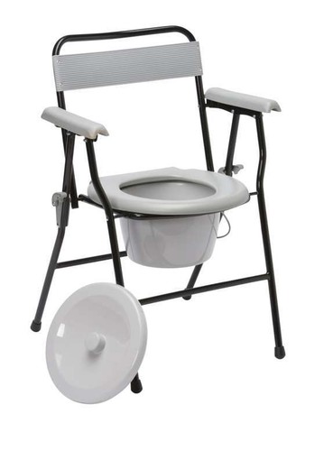 Lightweight folding commode - lightweight,