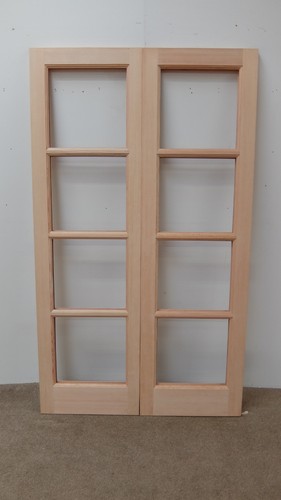 French door pair external - door,