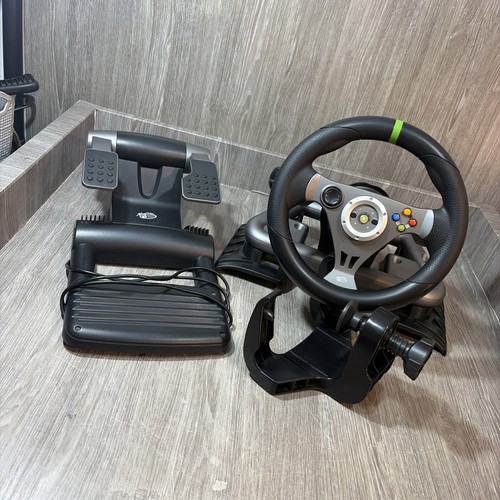 Xbox steering wheel with foot - wheel,