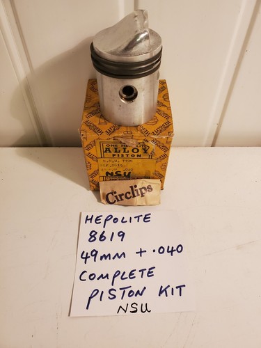 Nsu piston kit - nsu, hepolite