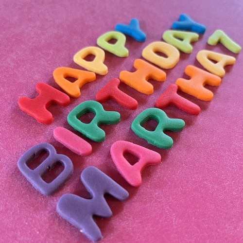 2cm edible bright - edible, letters
