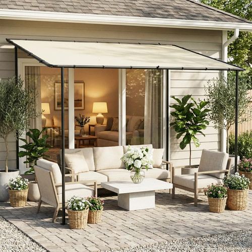 3x2m lean garden - garden, gazebo