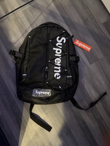 Supreme black cordura mesh - black,