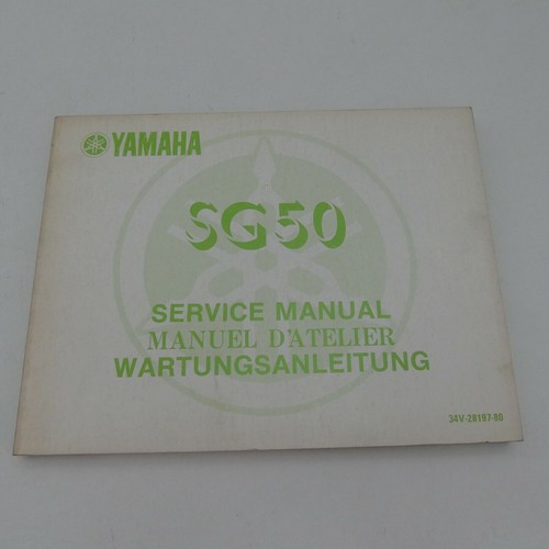 Original yamaha workshop - 50,