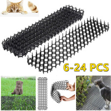  6-24 pcs Cat Scat Mat Spike Anti Dog Pest Deterrent Mat Repellent Animal Scarer