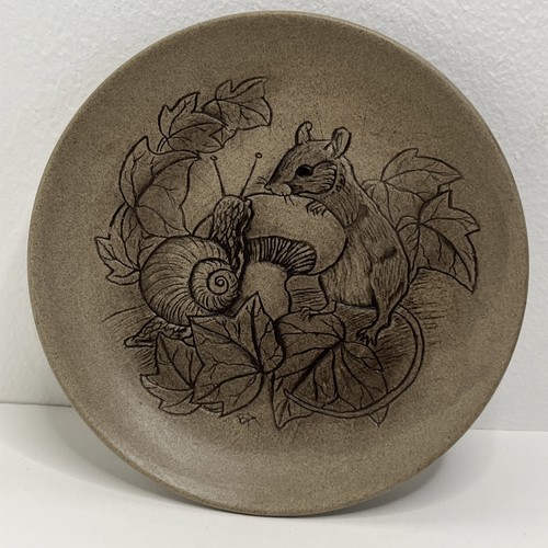 Poole pottery stoneware plate - poole,