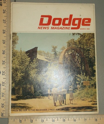 1966 dodge news magazine - news,