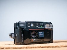 Ricoh FF-70 Retro Point & Shoot 35mm Camera – Film Tested