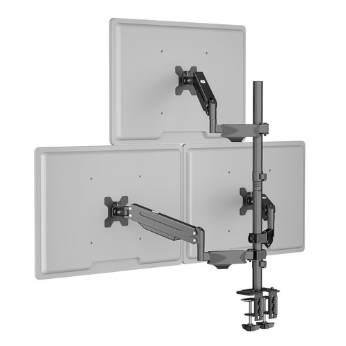 Triple monitor arm mount stand - arm,