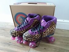 Purple Leopard Print Quad
