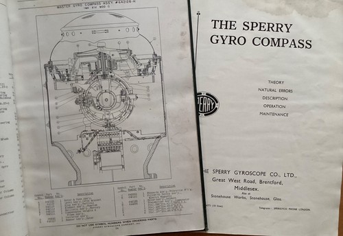 Sperry gyro compass - sperry, mark