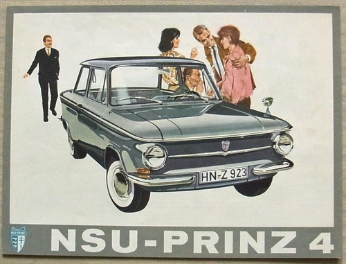 Nsu prinz car sales brochure - nsu,