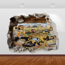 JCB Tractors Diggers Graphic