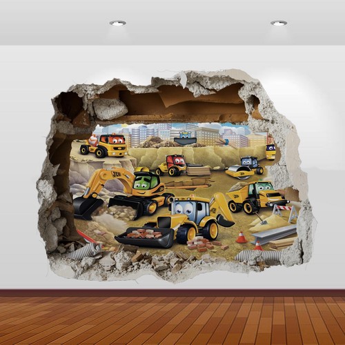 Jcb tractors diggers - jcb, graphic