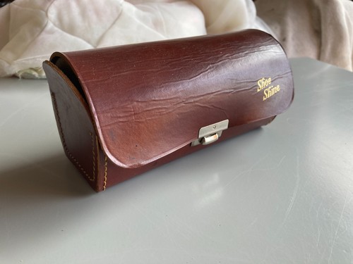 Vintage leather shoe - vintage,