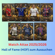 Topps MATCH ATTAX Champions League 2025/2026 25/26 - Hall of Fame (HOF) Pick