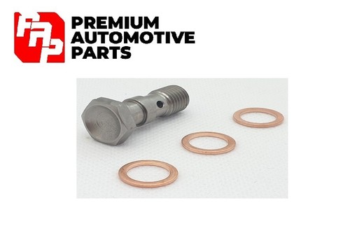 Stainless steel double banjo - steel,