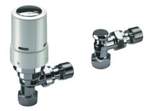 Danfoss RAS-D2 TRV & Lockshield Valve Angled 10/15mm  013G601700