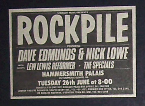 Rockpile dave edmunds nick - rockpile, (dave