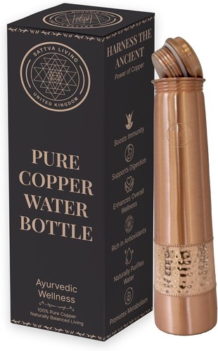 Pure copper water - copper,