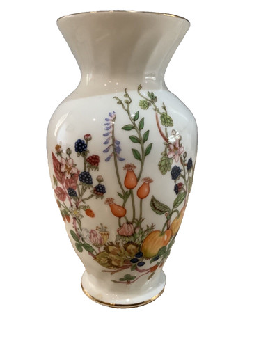 Aynsley bone china vase - bone,