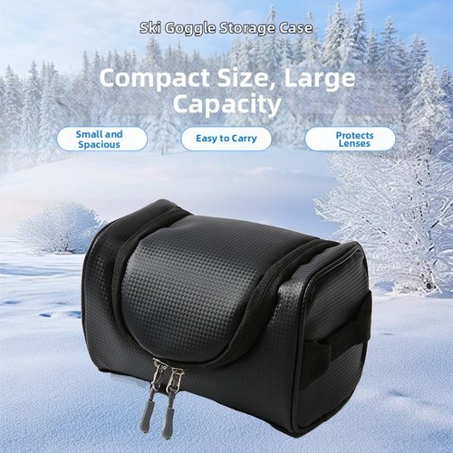 Compact ski glasses storage - ski,