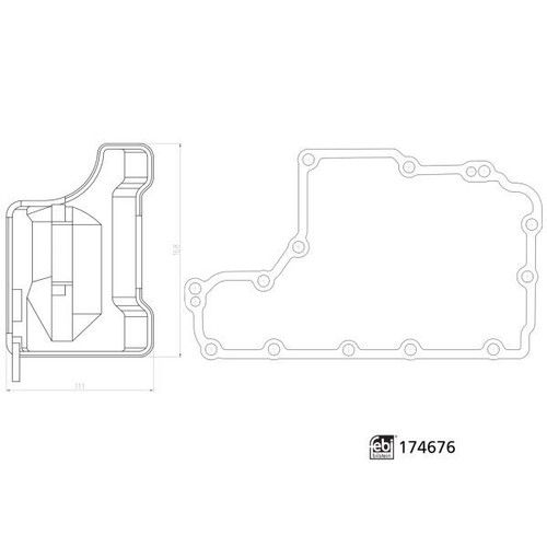 Fits febi bilstein - febi, fe174676