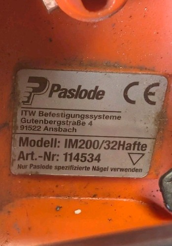 Paslode im200 32hafte cordless - paslode, im200/32hafte