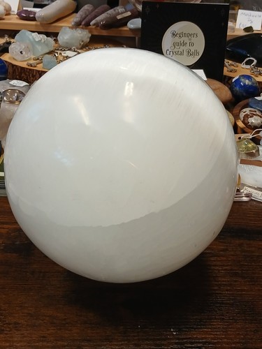 Xxl selenite shere cm - selenite, shere-15