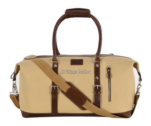 Vintage holdall duffel - duffel, canvas