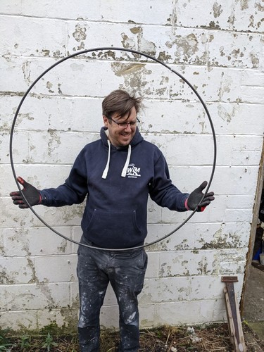 Large giant craft metal - metal, hoop