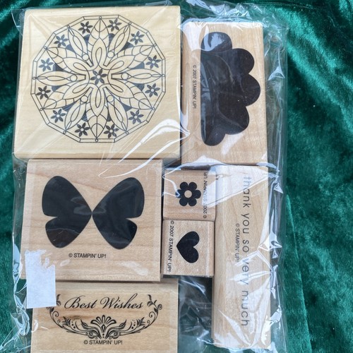 Stampin wooden rubber - up!,