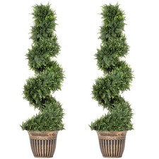 HOMCOM Set of 2 Potted
