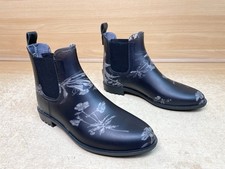 Joules Floral Black Rubber