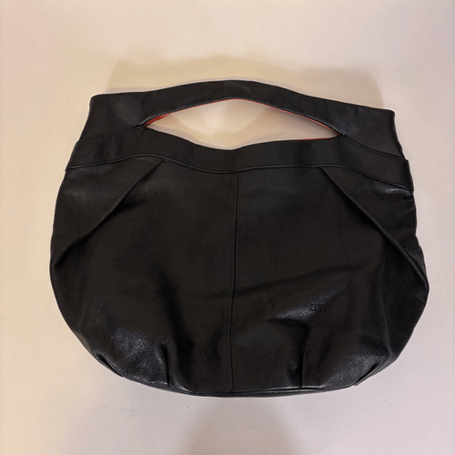 Lupo black leather - leather, large