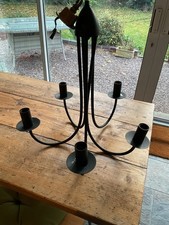 Ikea Molnig Black Metal  5