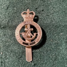 SHERWOOD RANGERS YEOMANRY ANODIZED CAP BADGE - made by smith and wright. Ag31