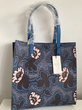 TED BAKER shoulder tote shopper large  Bag blue genuine NEW WITH TAGS