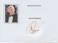 Patrick Pepper of Arvor TV with Authentic Signature