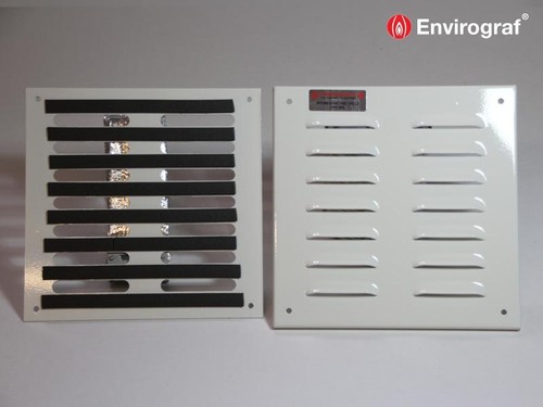 Intumescent grill door - door, grilles
