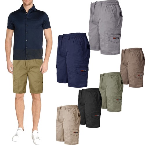 New mens elasticated - elasticated, waist