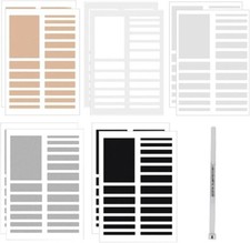 10 Sheets Invisible Ring Sizer Adjuster for Loose Rings Silicone+EVA Ring Spacer