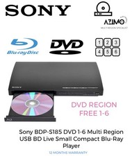 Sony BDP-S185 DVD 1-6 Multi