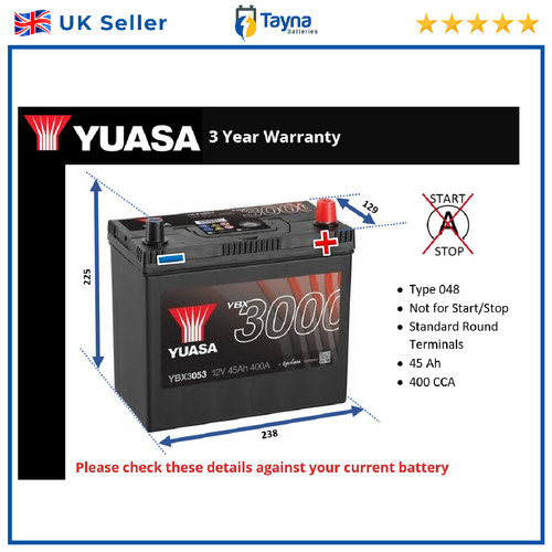Battery fits mazda mx5 - fits,