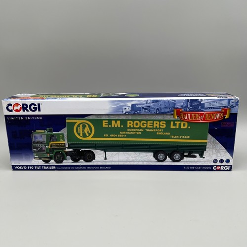 Corgi cc15504 volvo f10 tilt - volvo,