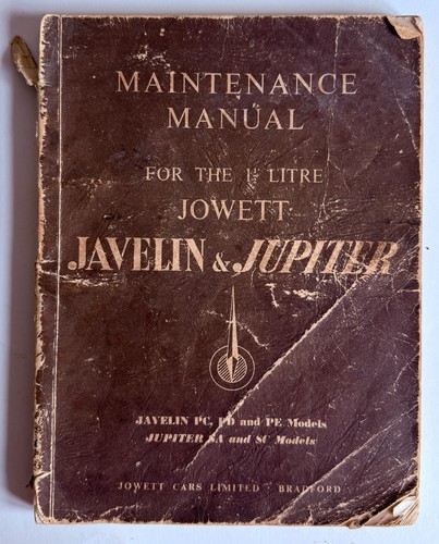 Jowett javelin jupiter 1 - jowett,