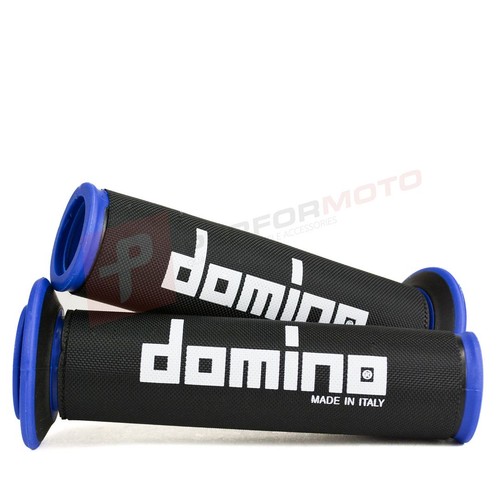 Domino black blue - blue, a450